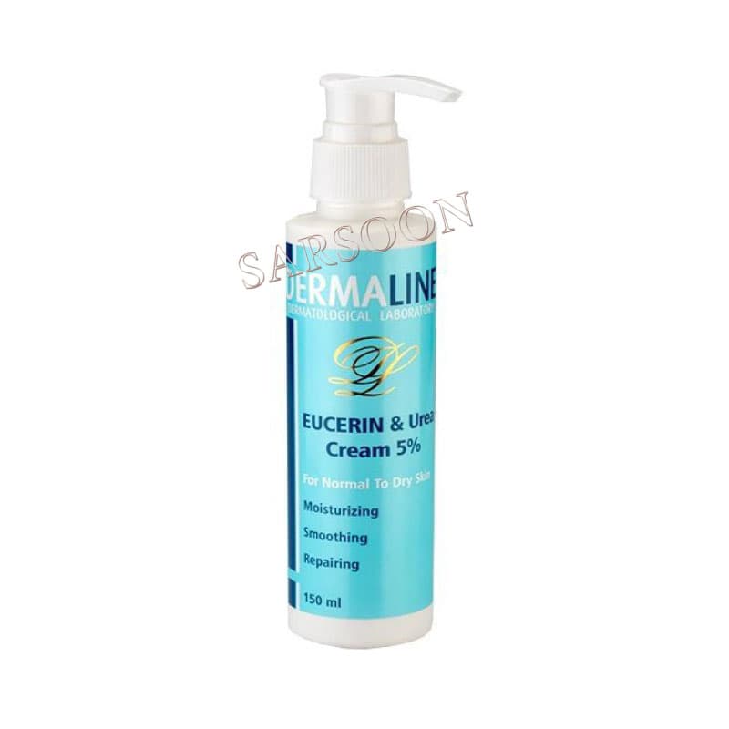 شامپو سر حاوی 5% اوره درمالاین 250 میل DermaLine 5% Urea Shampoo 250Ml