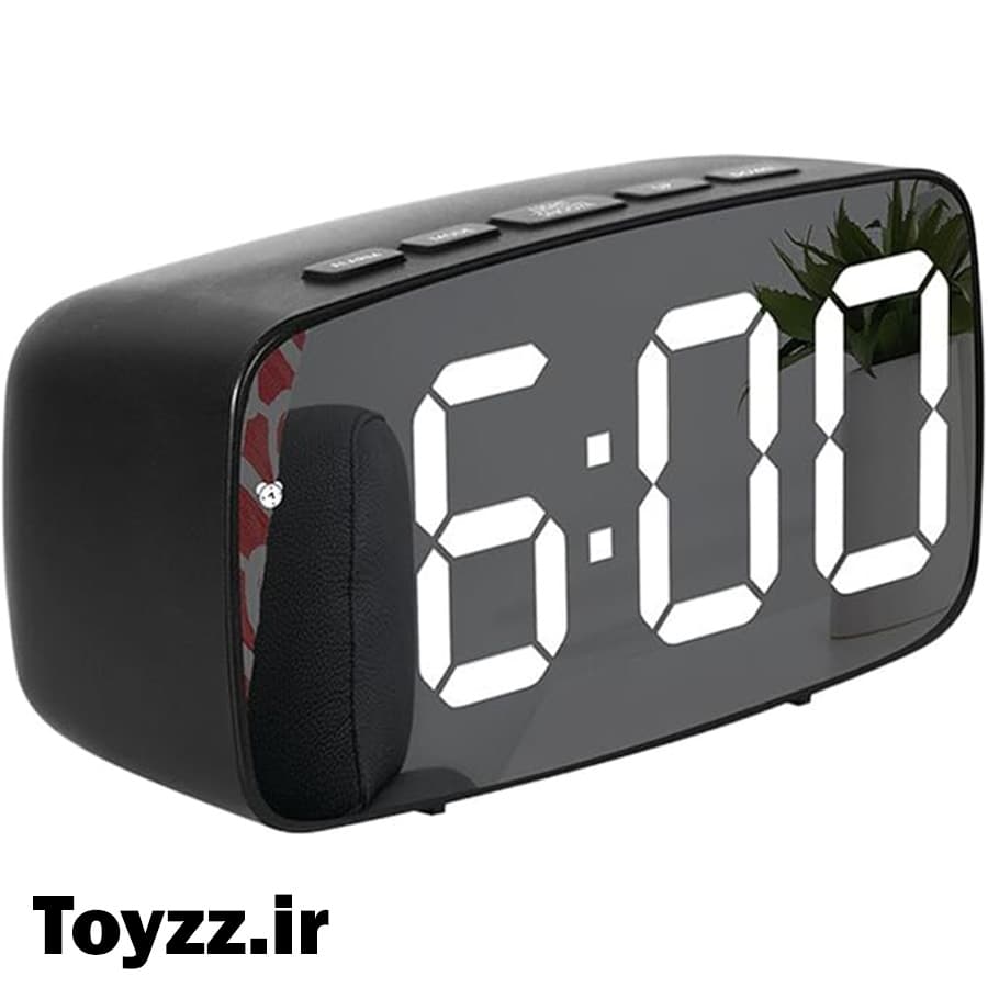 ساعت رومیزی دیجیتال مدل GH0711L دارای نمایش تاریخ دماسنج و زنگ بیداری — تصویر ۲