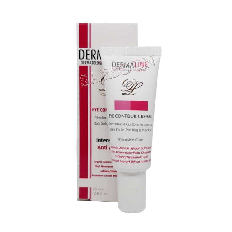 کرم دور چشم درمالاین 20 میلی لیتر Dermaline Eye Contour Cream 20ml — تصویر ۲