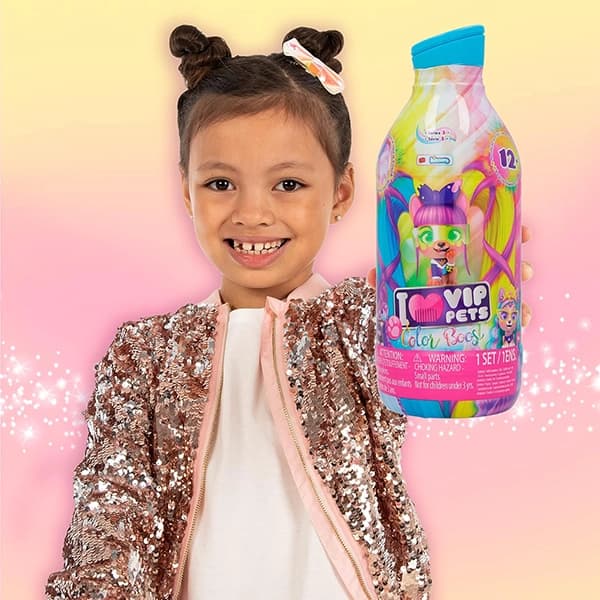 عروسک سوپرایزی Vip Pets مدل Color Boost — تصویر ۱۰