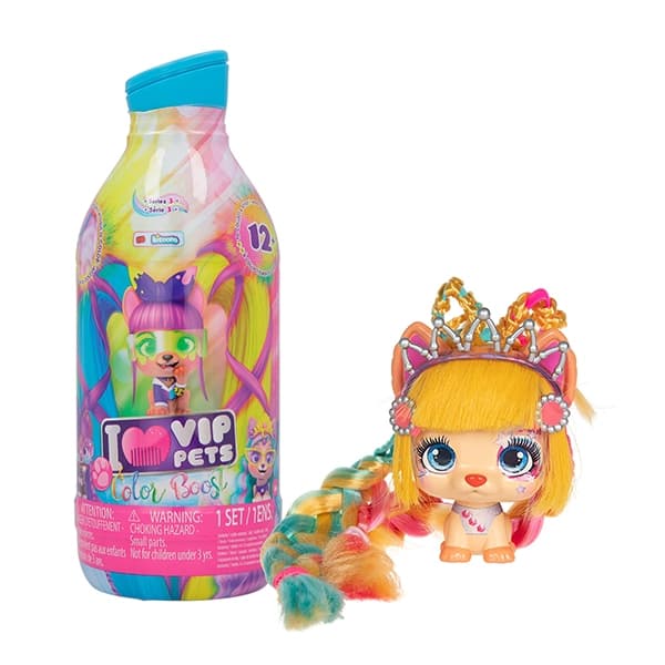 عروسک سوپرایزی Vip Pets مدل Color Boost — تصویر ۹