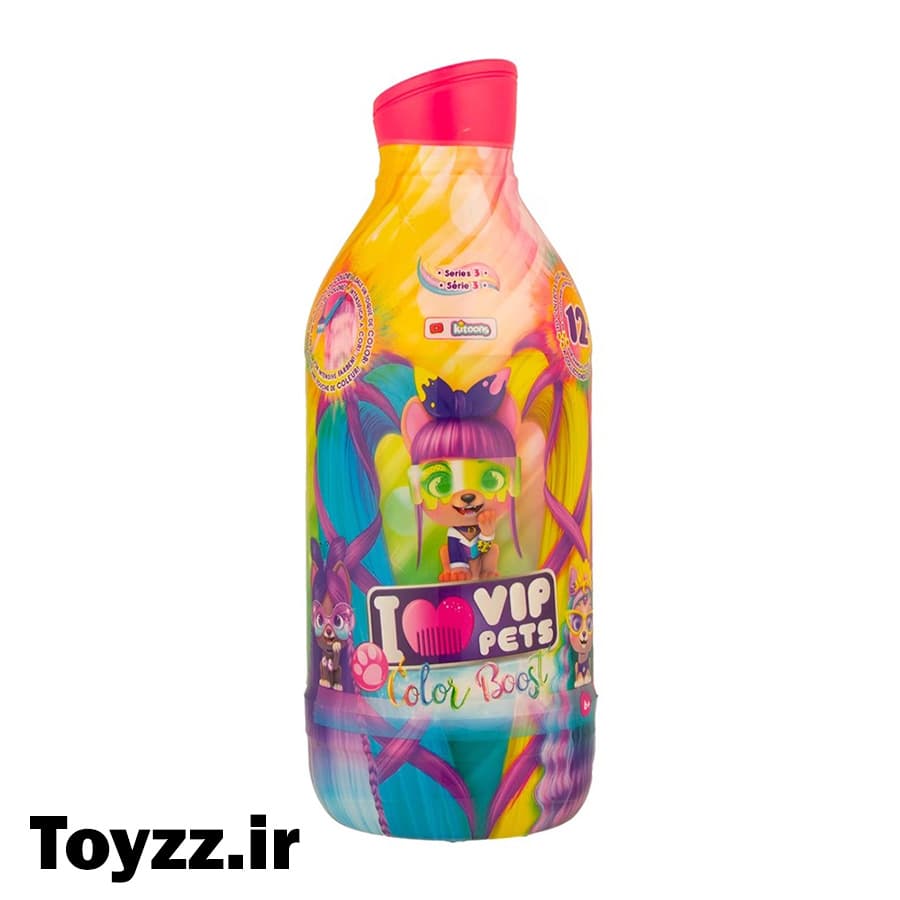 عروسک سوپرایزی Vip Pets مدل Color Boost