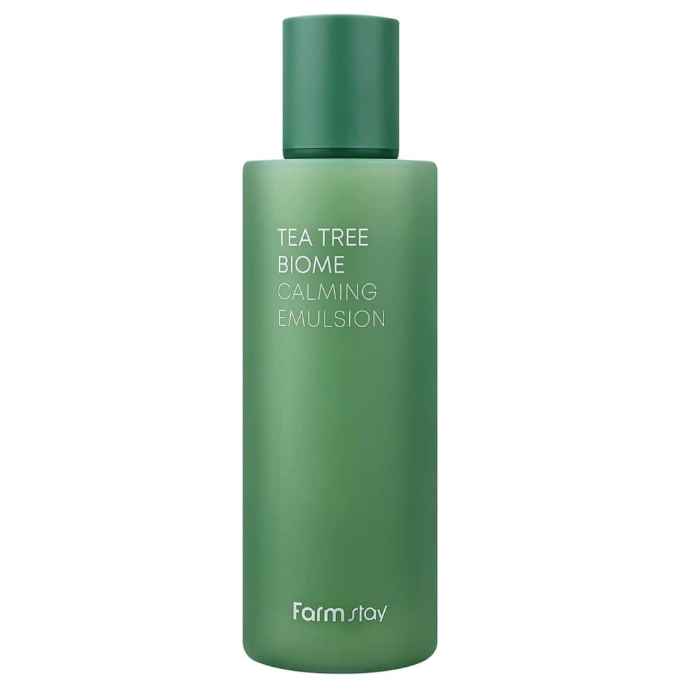 تونر آرامش بخش و متعادل‌ کننده چای سبز فارم‌ استی farm stay tea tree biome calming toner حجم 200 میل
