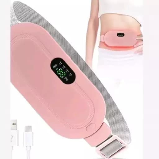 ماساژور شکم/ماساژور قاعدگی یا شکم بند حرارتی ویبره دار(پد حرارتی) با کیفیت — تصویر ۳