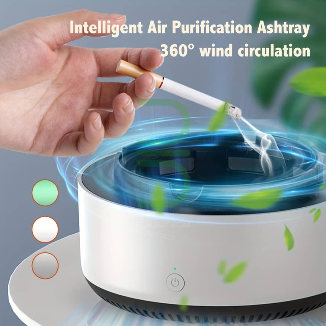 زیر سیگاری الکتریکی هوشمند مکنده دود electronic ashtray — تصویر ۲