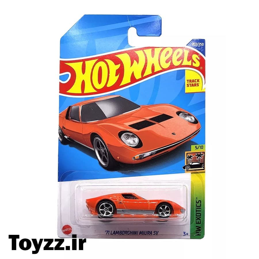 ماکت ماشین هات ویلز مدل لامبورگینی 71 Lamborghini MIURA SV — تصویر ۲