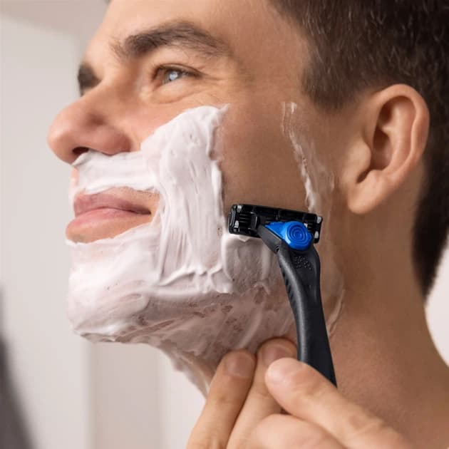 خودتراش مردانه بیک BIC HYBRID 3 Flex بسته 1 عددی + 2 تیغ یدک — تصویر ۳