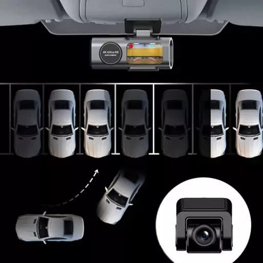 دوربین فیلمبرداری و ثبت وقایع خودرو discavery car dash cam 4k ultra — تصویر ۷