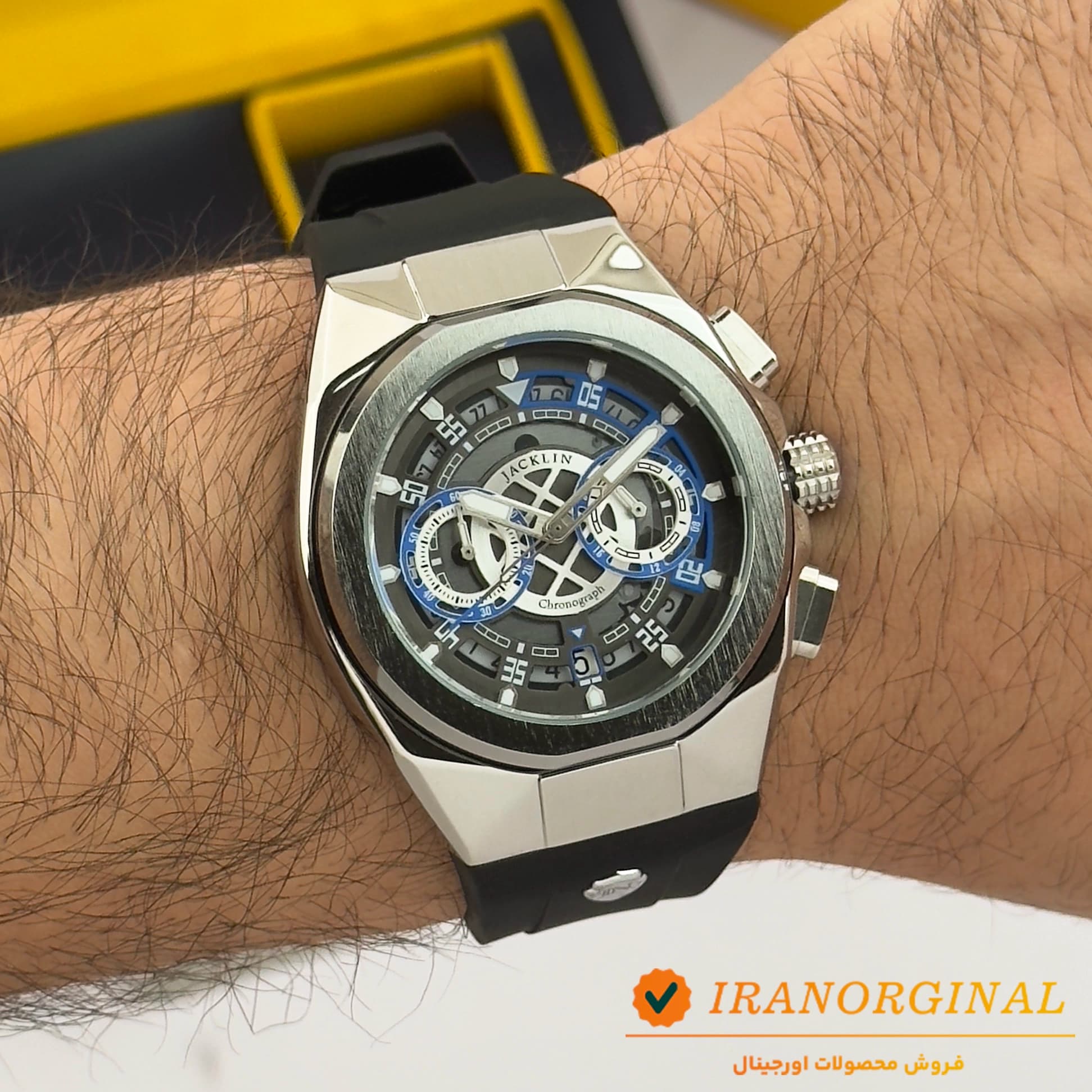 ساعت جاکلین مردانه کرنوگراف Jacklin Watch 1399525MN — تصویر ۴