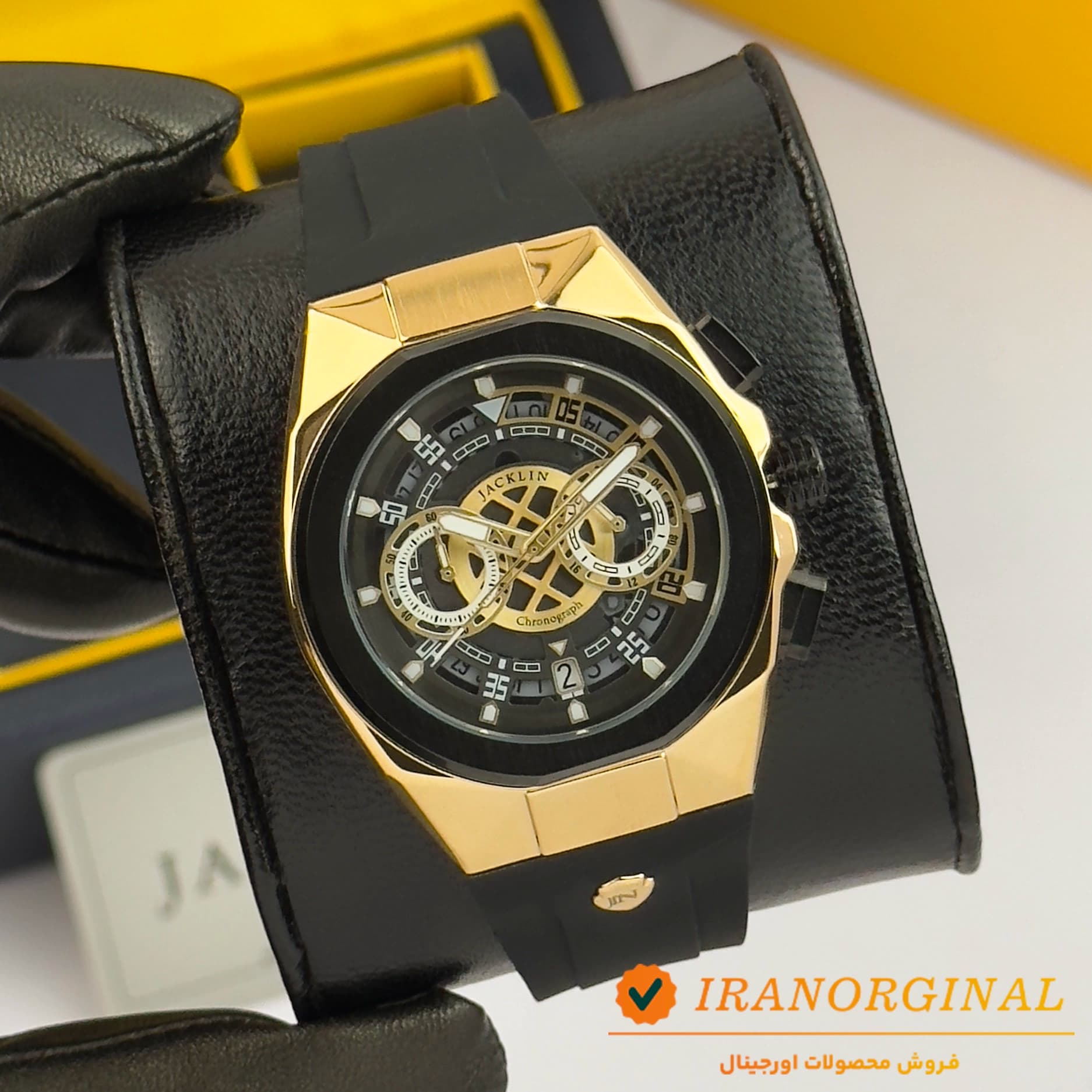 ساعت جاکلین کرنوگراف مردانه Jacklin Watch 1399525MA — تصویر ۳