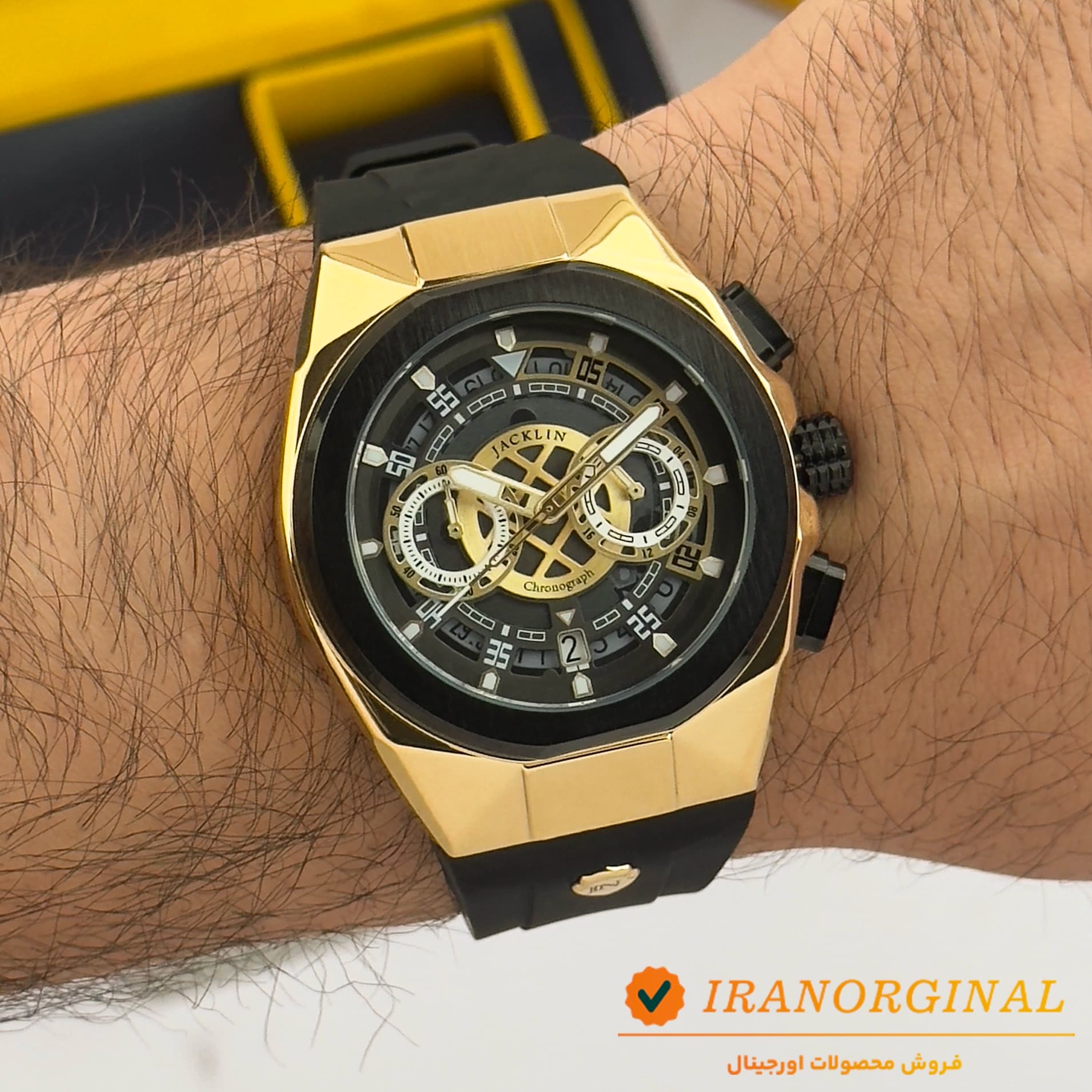 ساعت جاکلین کرنوگراف مردانه Jacklin Watch 1399525MA — تصویر ۴