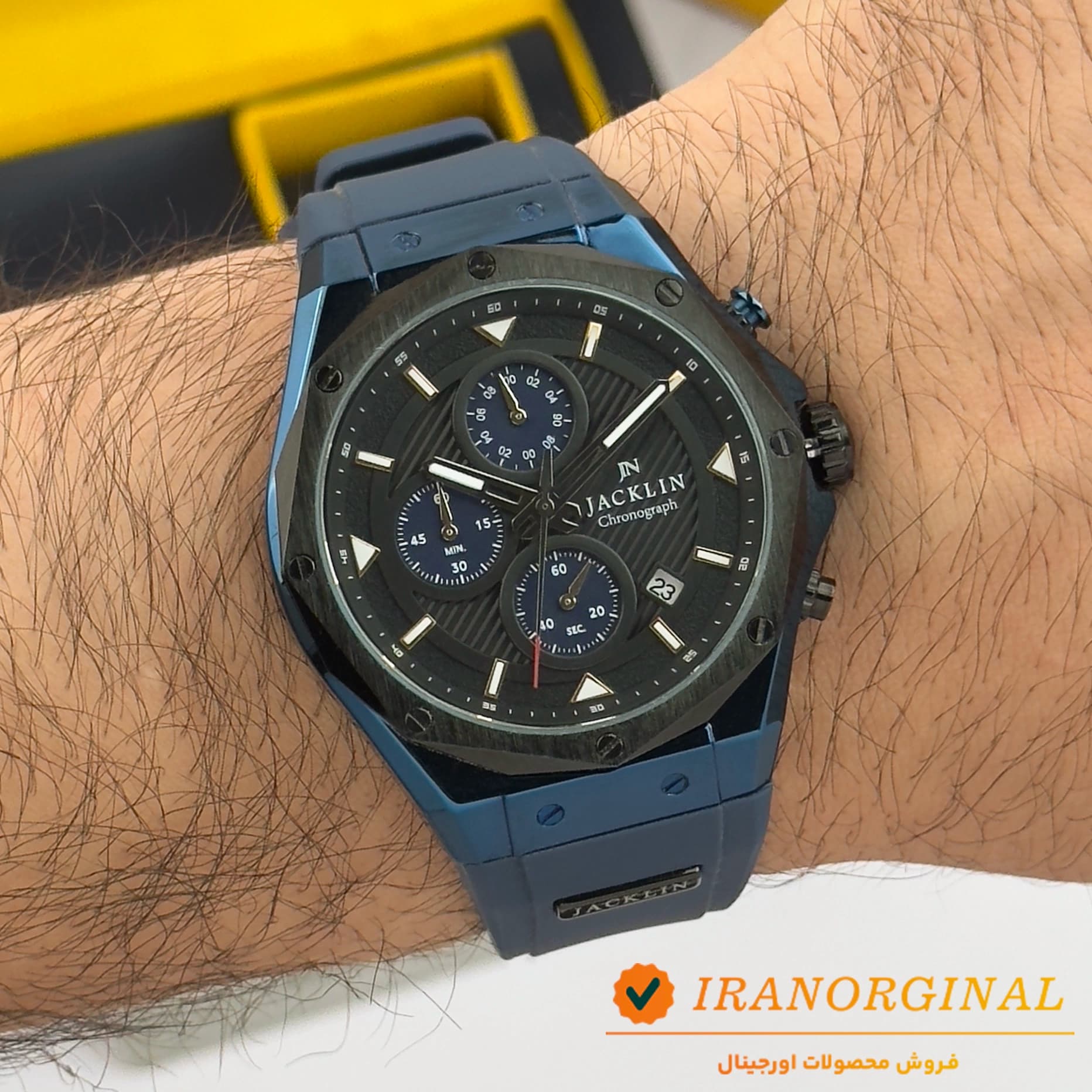 ساعت جاکلین مردانه کرنوگراف Jacklin Watch 1399526MK — تصویر ۴