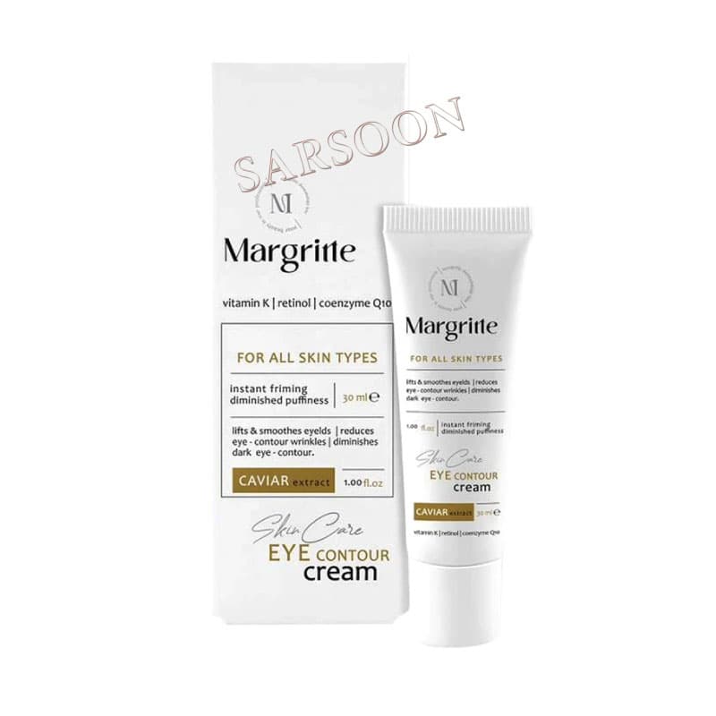 کرم دور چشم مارگریت مدل خاویار حجم 30 میلی لیتر MARGRITTE EYE contour cream
