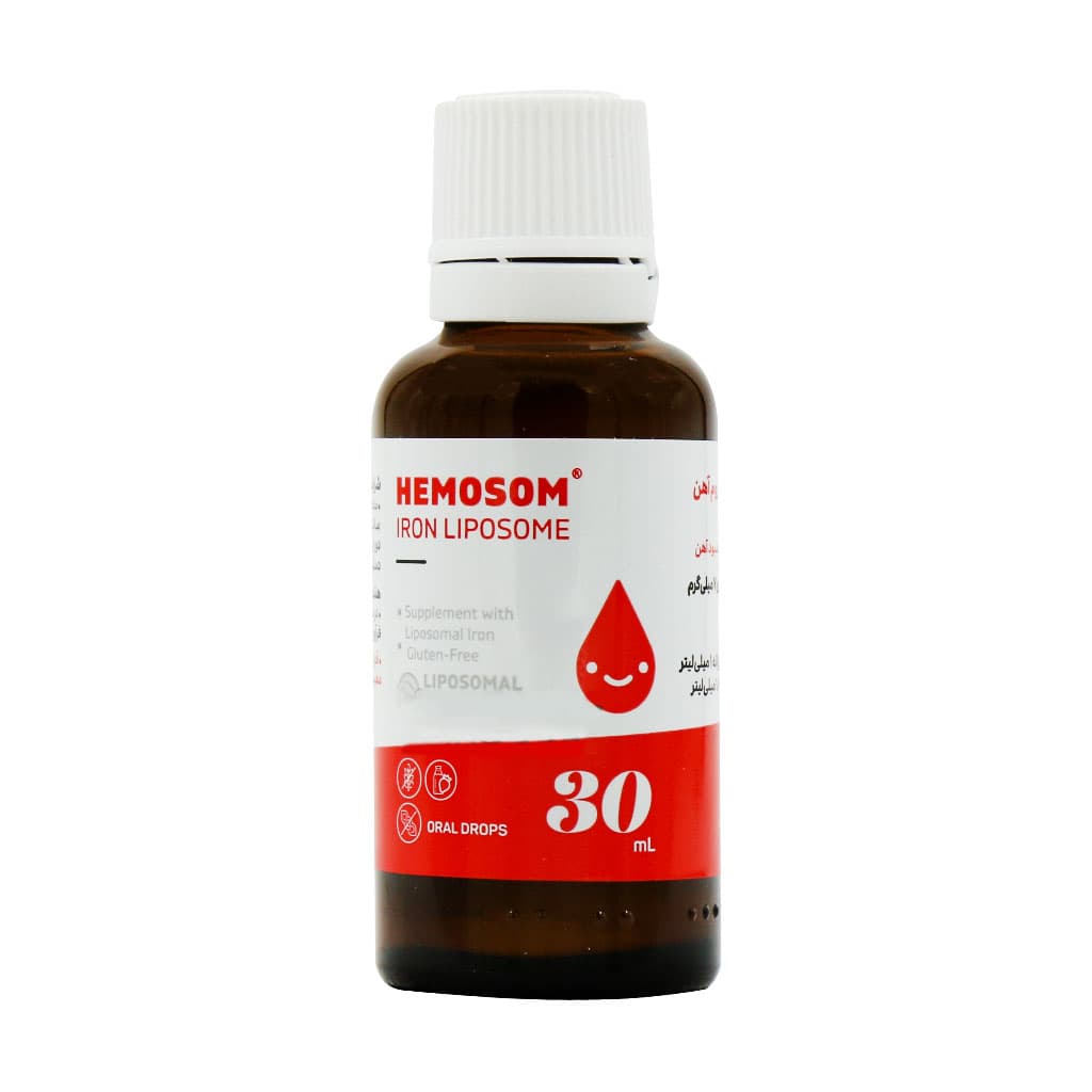 قطره آهن لیپوزوم وندا فارمد 30 میلی لیتر Vanda Pharmed Iron Liposome Oral Drops 30 ml