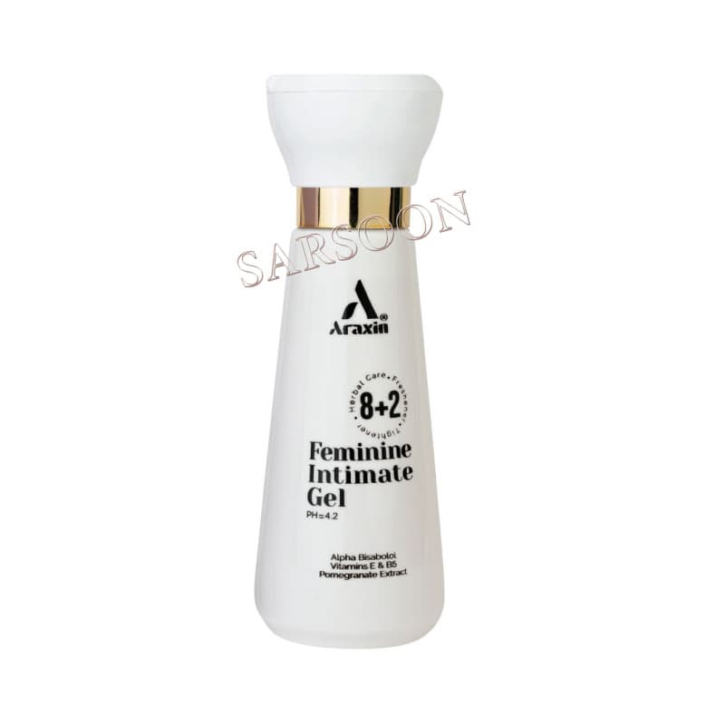 ژل بهداشتی گیاهی بانوان آراکسین 175 میلی لیتر Araxin Feminine Intimate Gel 175 Ml — تصویر ۲