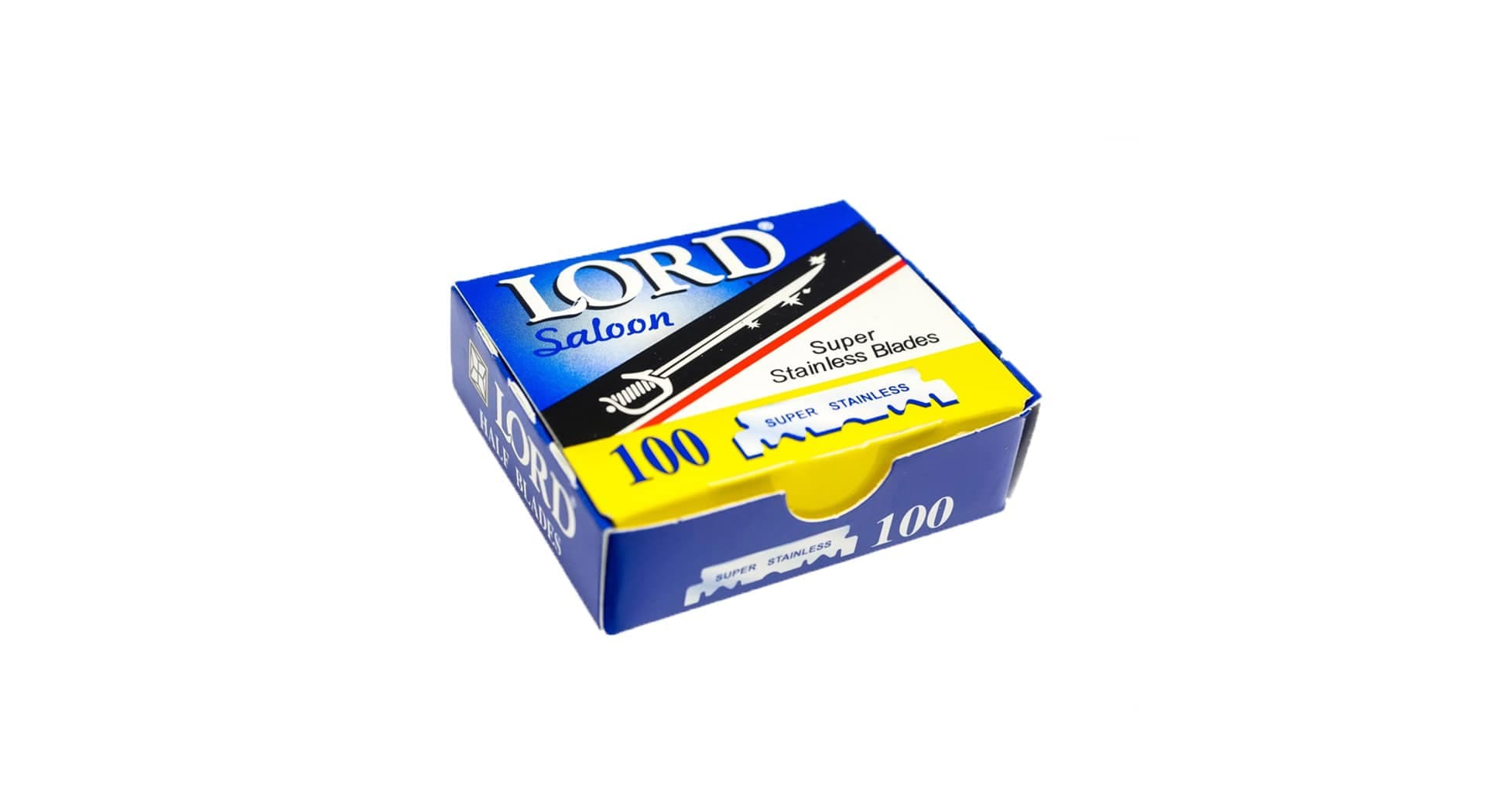 نیم تیغ آرایشگاهی لرد بسته 100تایی