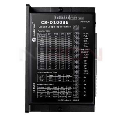 درایور استپ موتور 8 آمپر لیدشاین مدل CS-D1008E | درایور کلوزلوپ