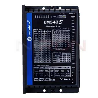 درایو استپ موتور دو فاز تا 4.2 آمپر لیدشاین مدل EM542S