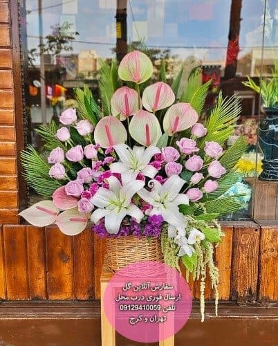 سفارش گل همراه با کیک تولد 3 سالگی پسرانه