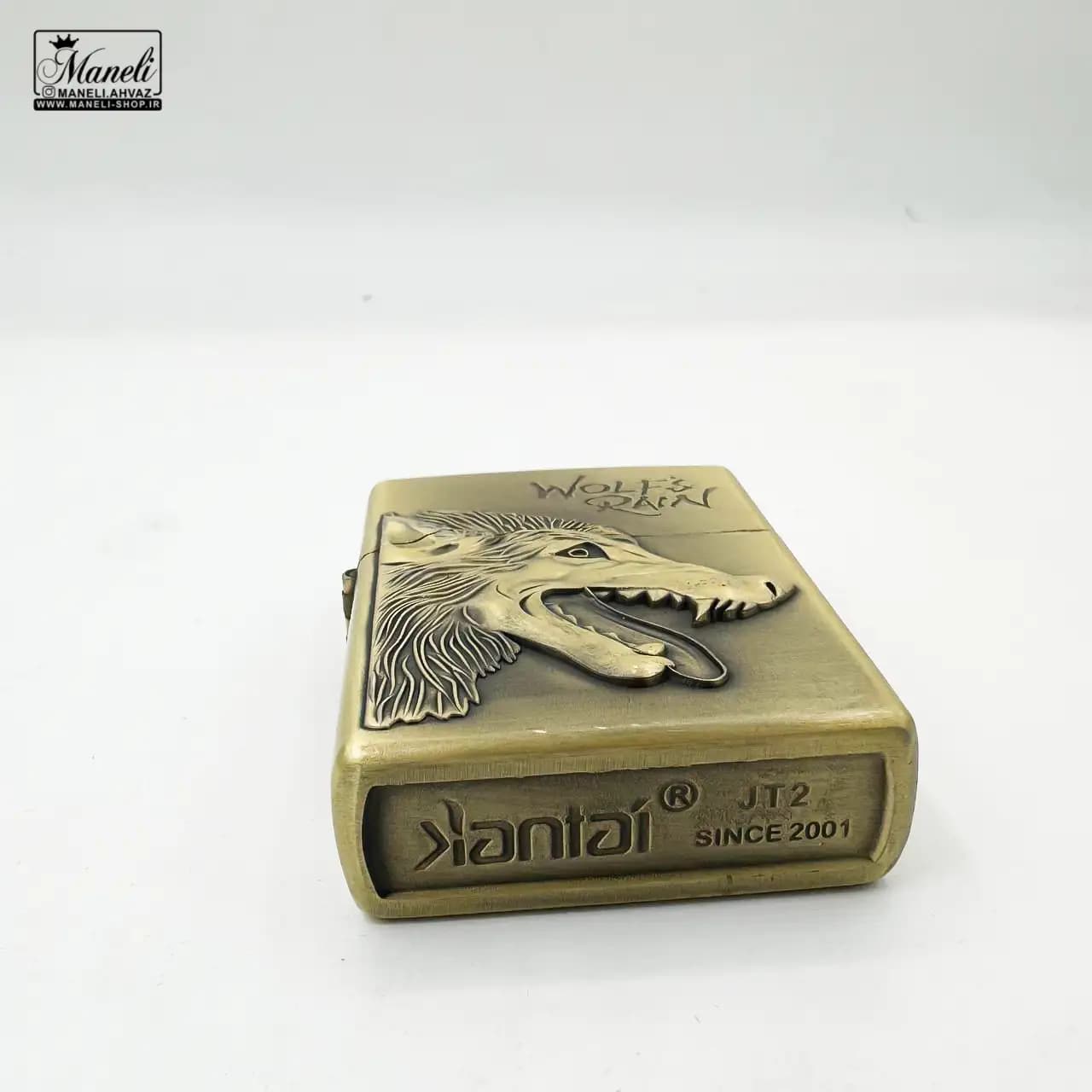 ست هدیه ای زیرسیگاری ، فندک ، جاکلیدی و خودکار طرح گرگ — تصویر ۵