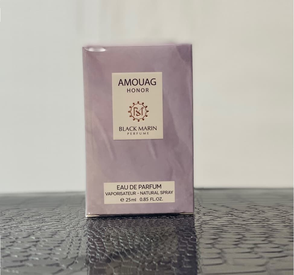 ادکلن مینیاتوری زنانه بلک مارین مدل 25ml Amouage Honour