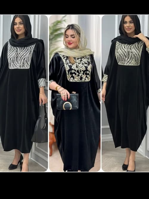 عبایی کاملیا – ترکیبی از وقار، سادگی و زیبایی — تصویر ۲