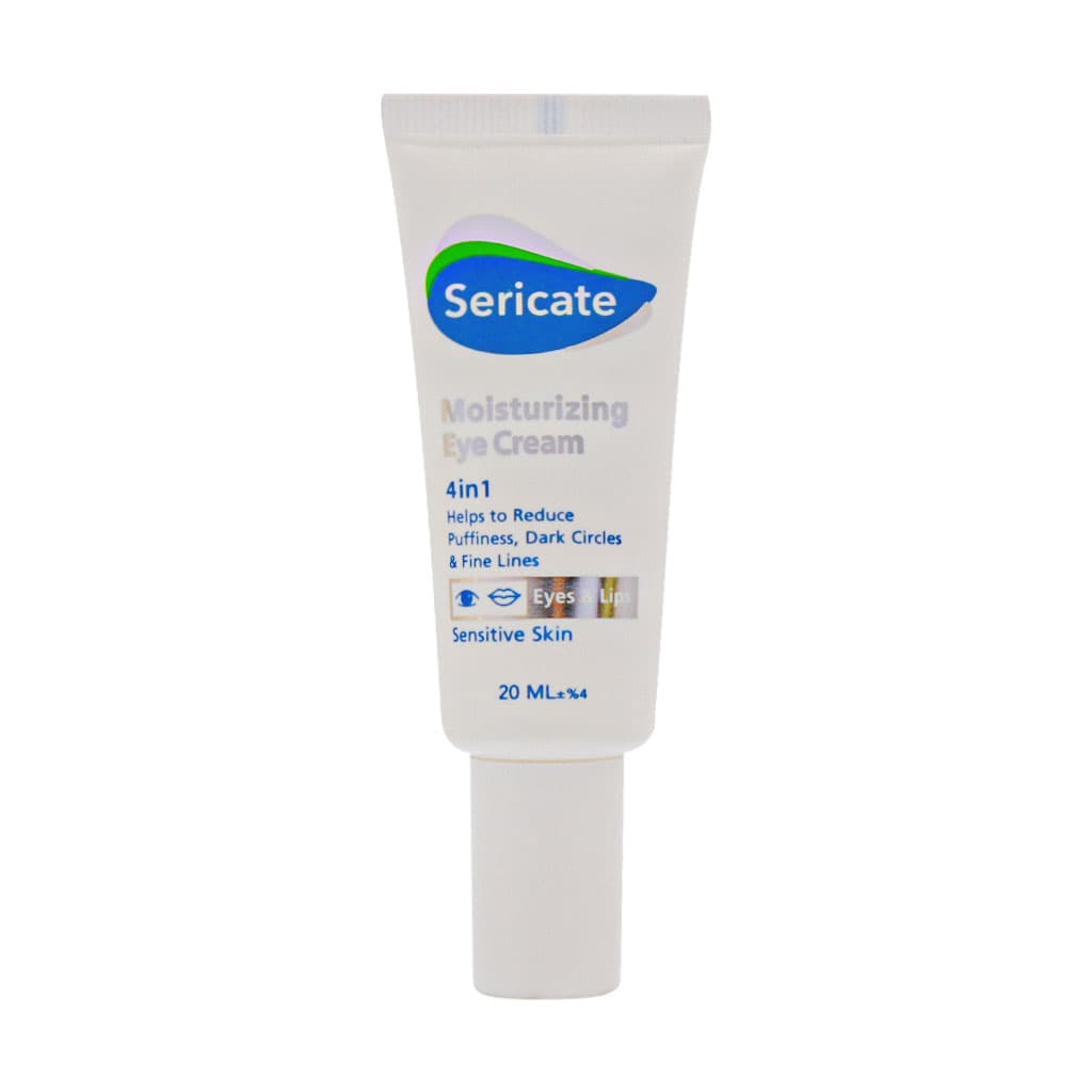 کرم مرطوب کننده دور چشم 4 در 1 سری کیت 20 میلی لیتر Sericate Moisturizing Eye 4 In 1 Cream 20 Ml