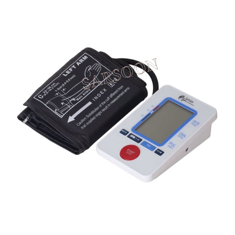 دستگاه فشار سنج بازویی تمام اتوماتیک آلونزو مدل BP-1326 Alonzo Arm-Type Fully Automatic Blood Pressure Monitor BP-1362
