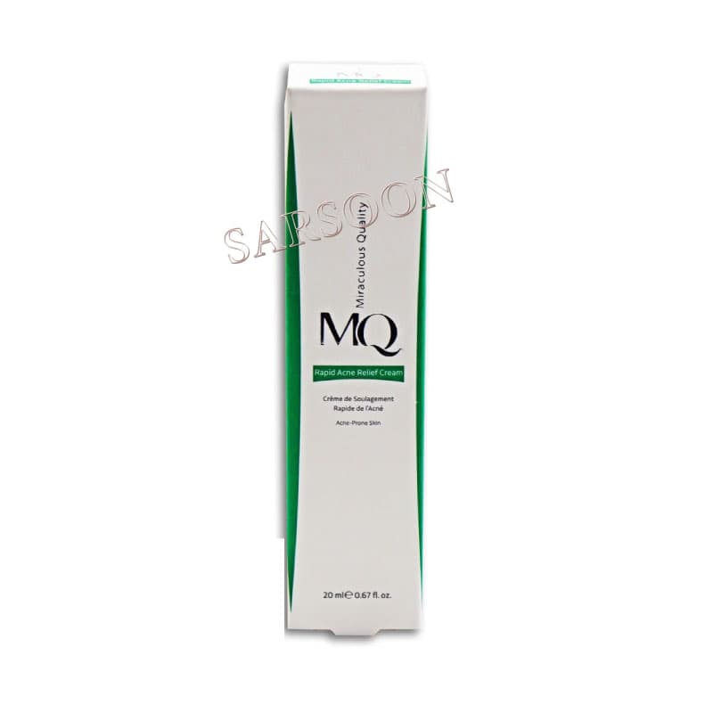 کرم تسکین فوری آکنه ام کیو 20 میلی لیتر MQ Instant Acne Relief Cream