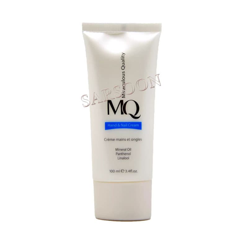 کرم دست و ناخن ام کیو حجم 100 میل MQ miraculous quaility for hand and nail Cream