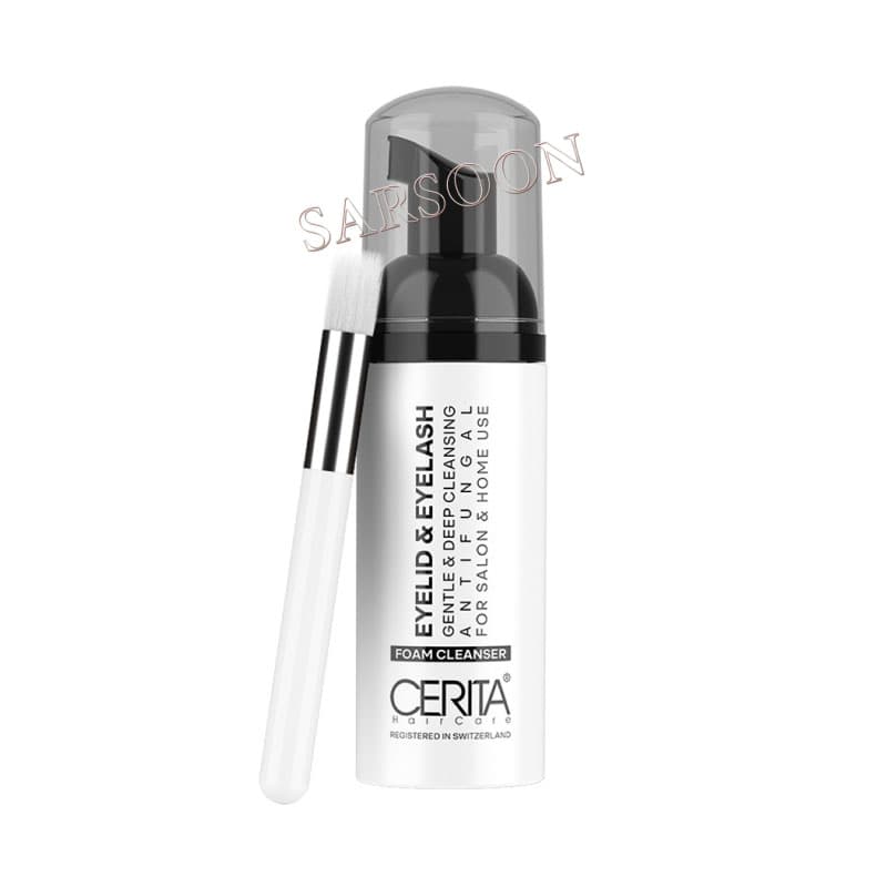 فوم شستشوی پلک و مژه سریتا 60 میلی لیتر Cerita Eyelid And Eyelash Cleanser Foam 60 ml — تصویر ۲