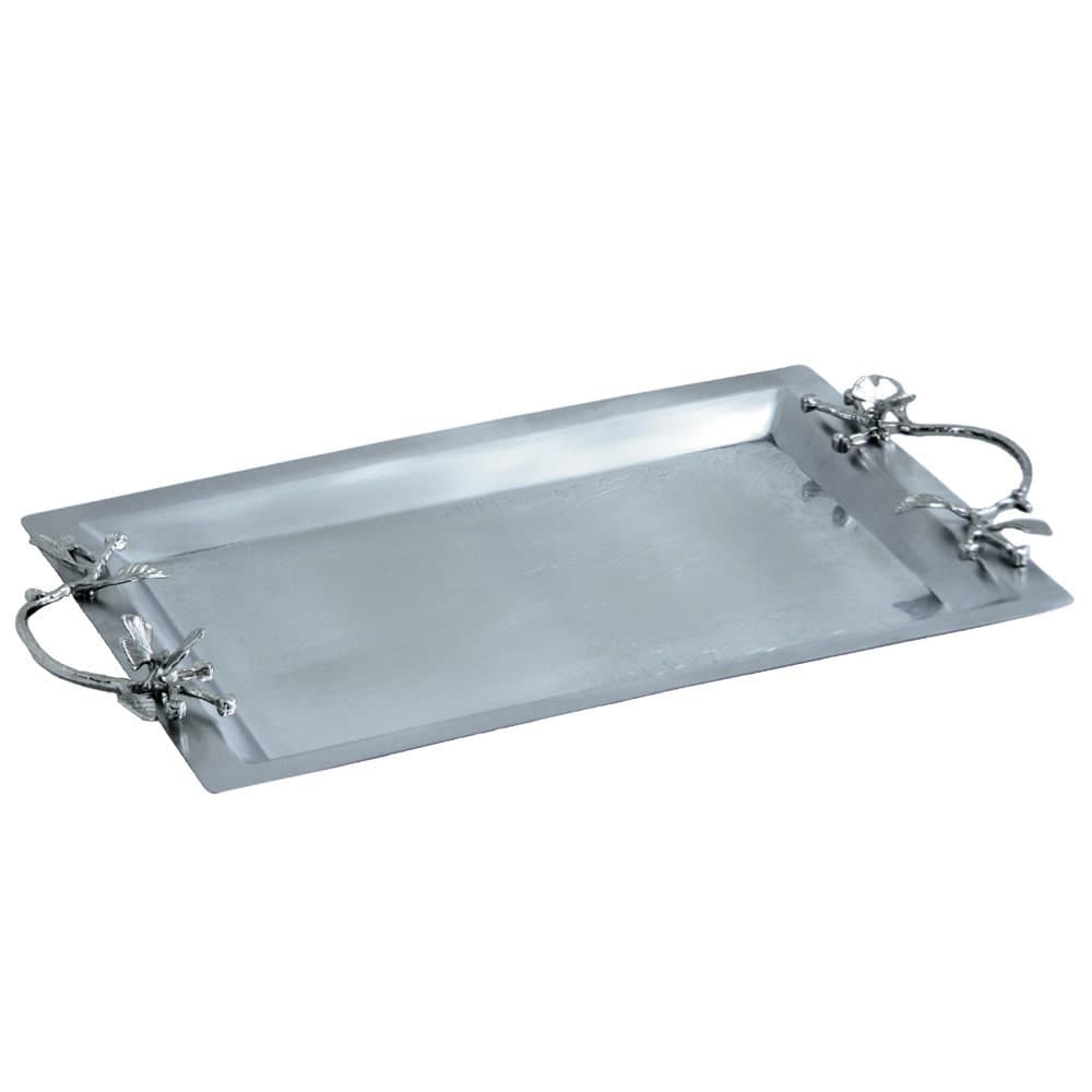 سينی پذیرایی مدل مستطیل بزرگ استیل مات کد SK-80091 — تصویر ۲