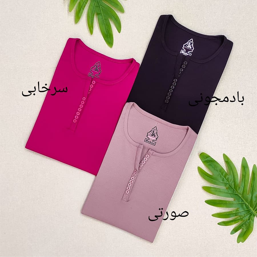 بلوز سایز بزرگ ویژه مدل دکمه دار — تصویر ۶