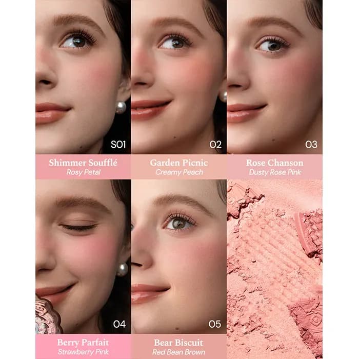 رژ گونه ساتن ابریشمی فلاور نوز مدل Sweetie Bear — تصویر ۷