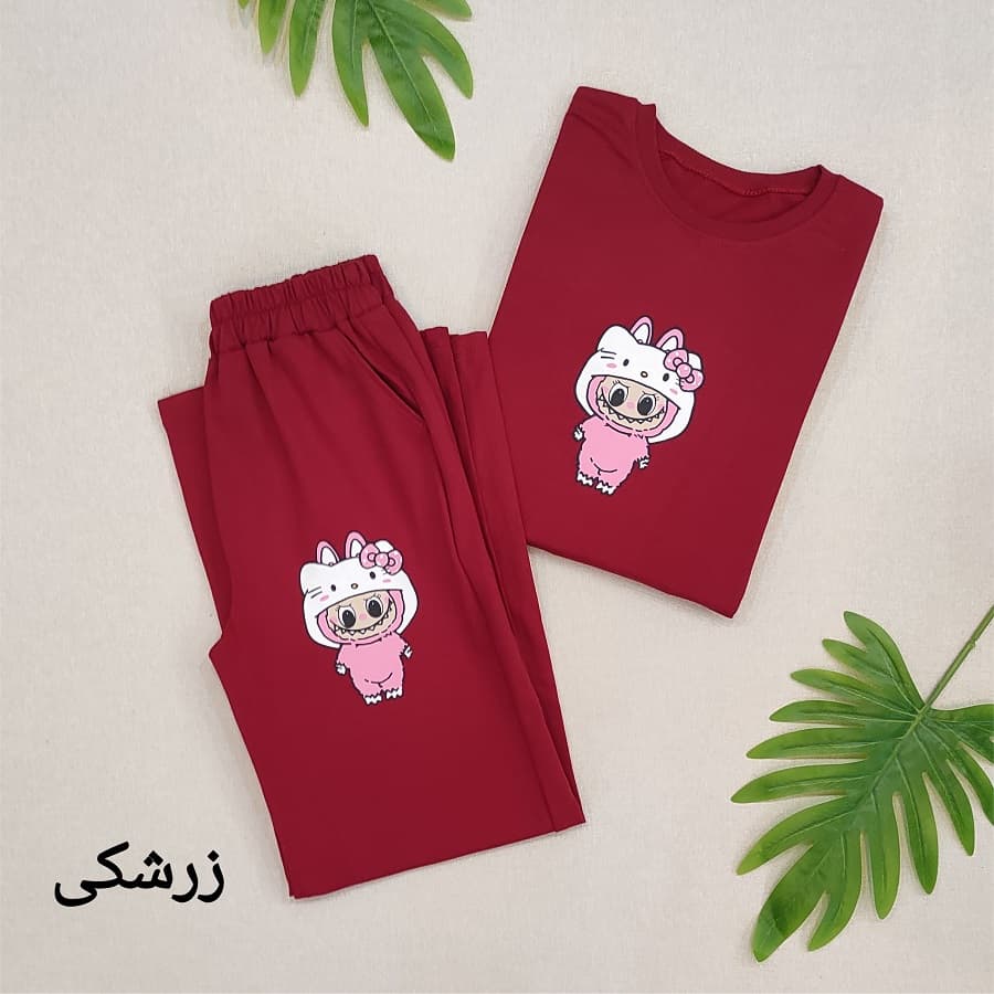 ست بلوز و شلوار زنانه طرح لبوبو — تصویر ۶