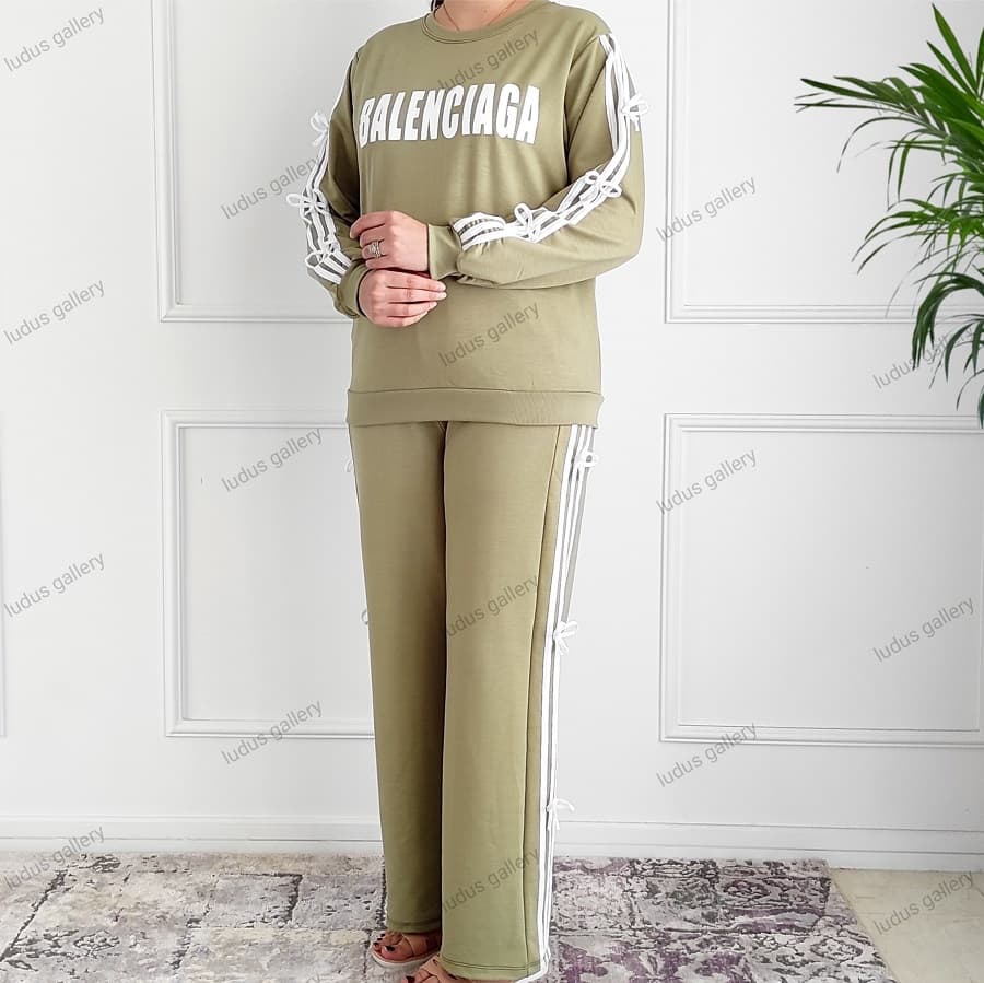 ست بلوز و شلوار زنانه طرح BALENCIAGA