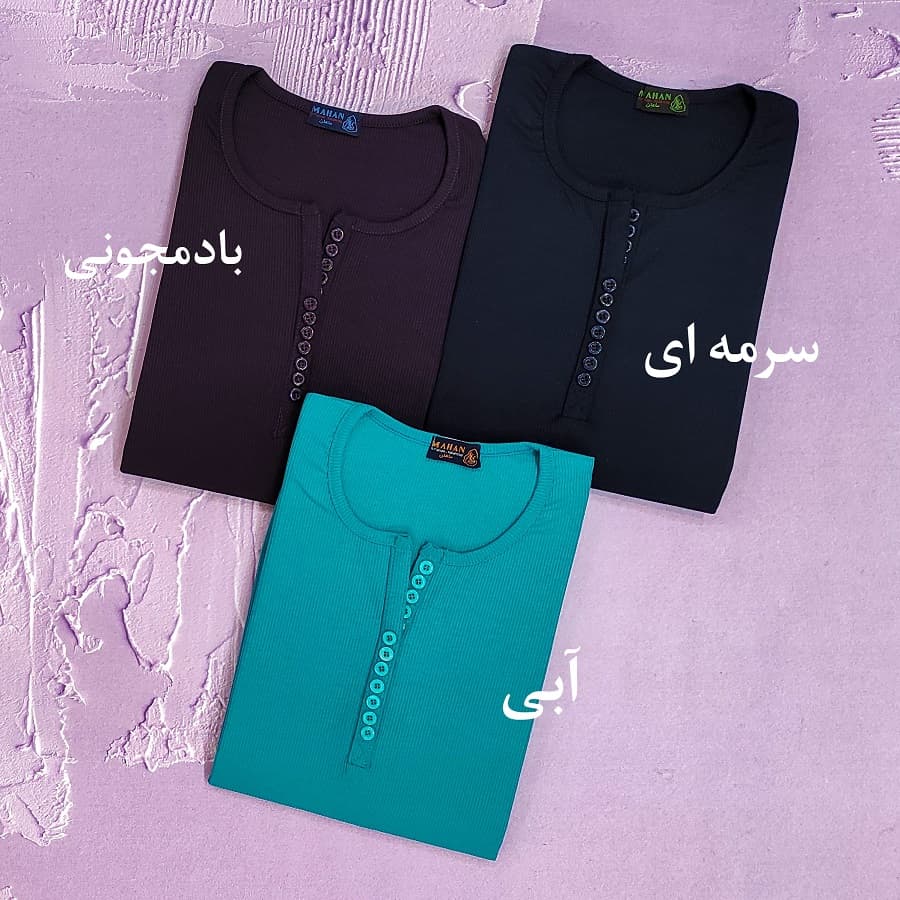 تیشرت سایز بزرگ کبریتی زنانه کد TSH29 — تصویر ۶