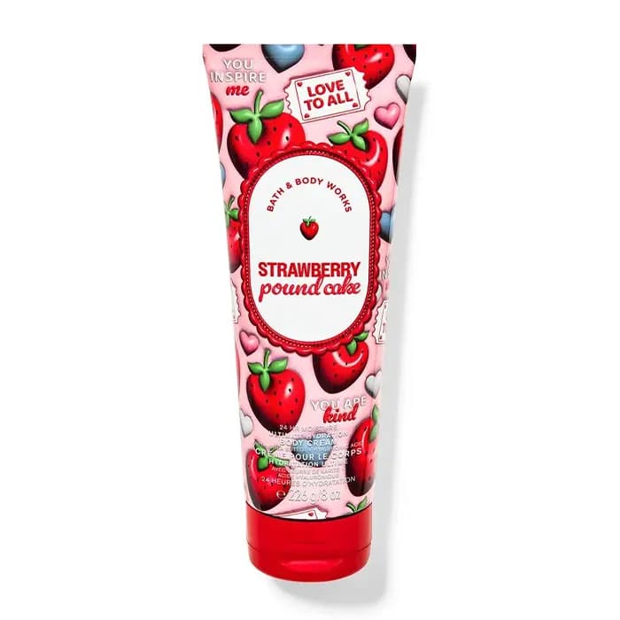 کرم بدن بث اند بادی Strawberry Pound Cake