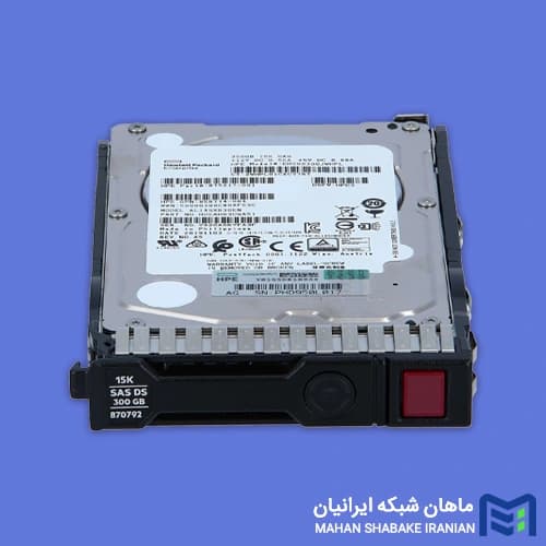 هارد سرور HPE 300GB SAS 15K SFF SC MV HDD B21-870753 — تصویر ۴