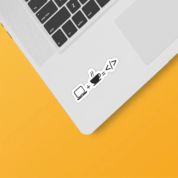 استیکر پشت لپ تاپ طرح‌دار میکس مدل | فروش فقط حضوری در فروشگاه سفید رایانه اهواز — تصویر ۲