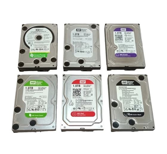 هارد دیسک اینترنال کامپیوتر MIX BRAND ظرفیت 1TB (کارکرده) | فروش فقط حضوری در فروشگاه سفید رایانه اهواز