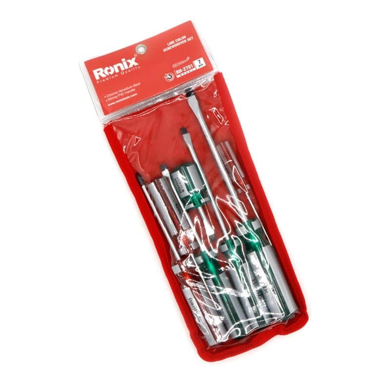 پیچ گوشتی رونیکس مدل RH-2701 بسته 7 عددی
