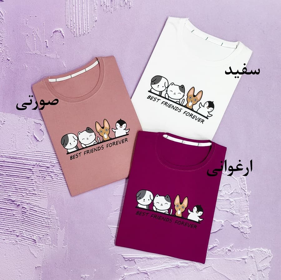 تیشرت لانگ زنانه کد TSH06 — تصویر ۳