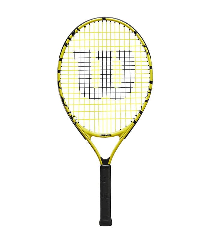 راکت تنیس بچهگانه ویلسون Minions 23 Junior Yellow/Black — تصویر ۲