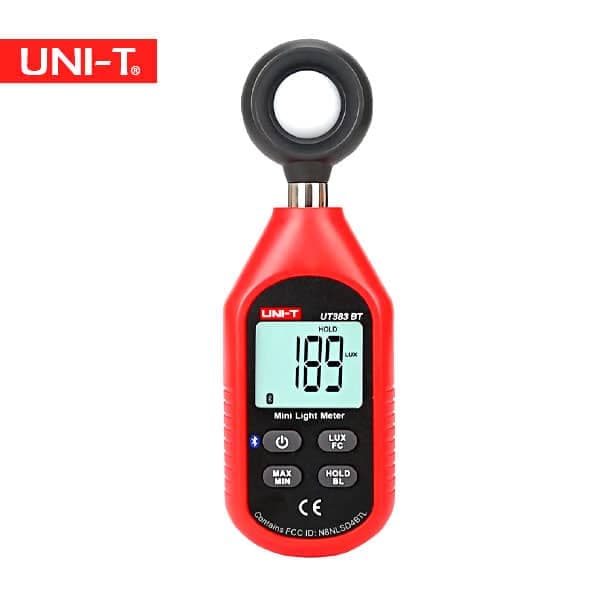 لوکس متر (نورسنج) بلوتوث دار یونیتی UNI-T UT383BT