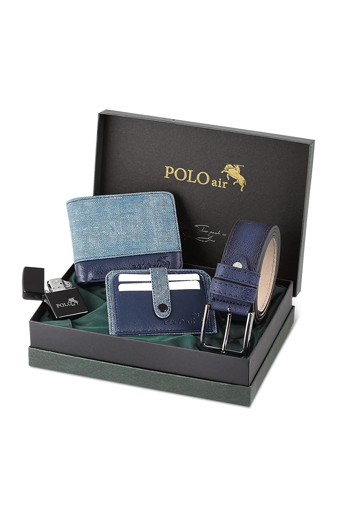 ست هدیه اکسسوری مردانه پولو ایر Polo Air Man Accessories Gift Pack SETE-3011C — تصویر ۳