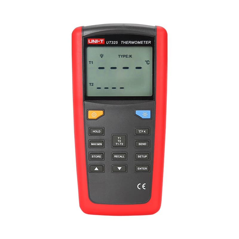 ترمومتر (حرارت سنج) تماسی دو کانال یونیتی UNI-T UT325