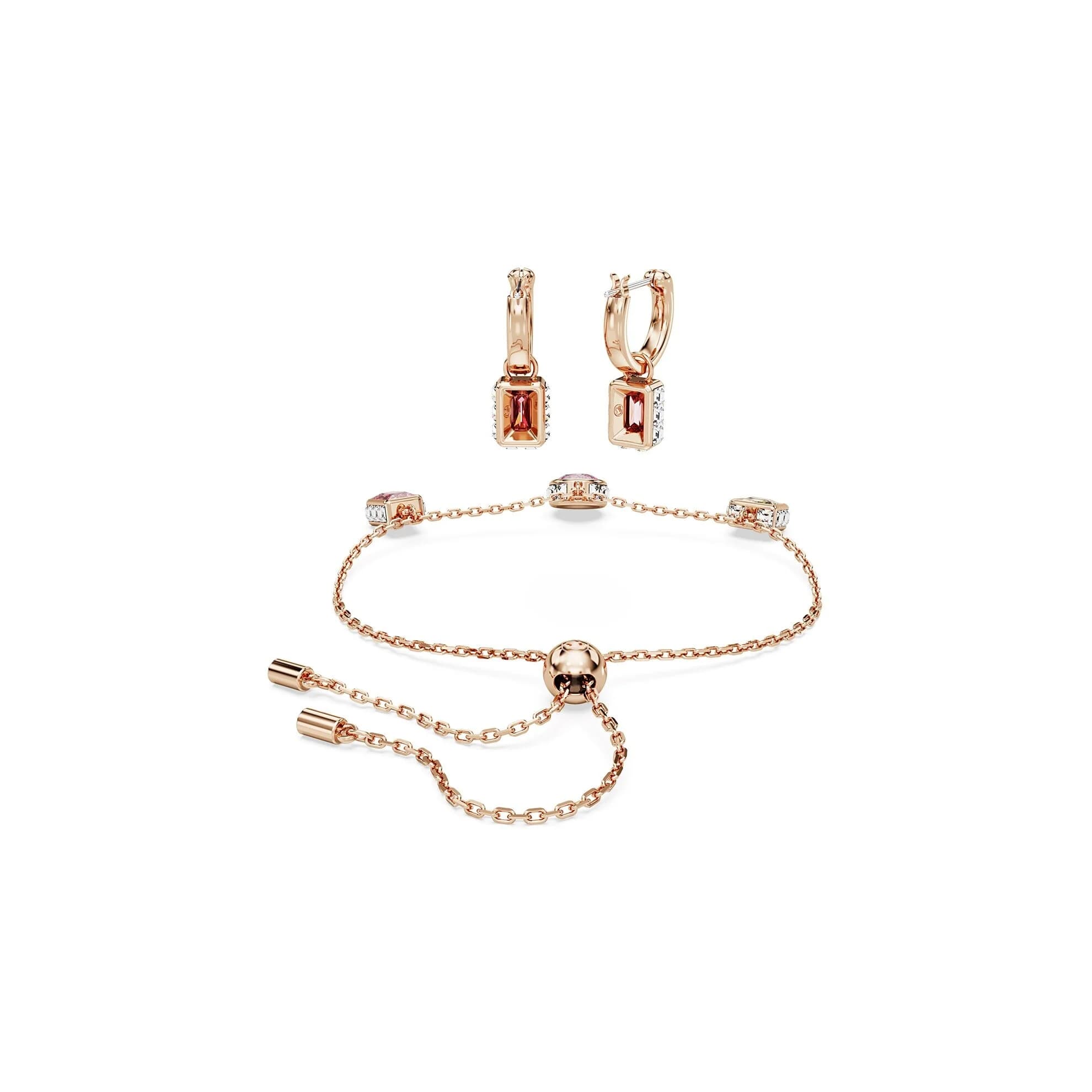 نیم ست چندرنگ سواروسکی اورجینال Swarovski Stilla Set 5662923 — تصویر ۵