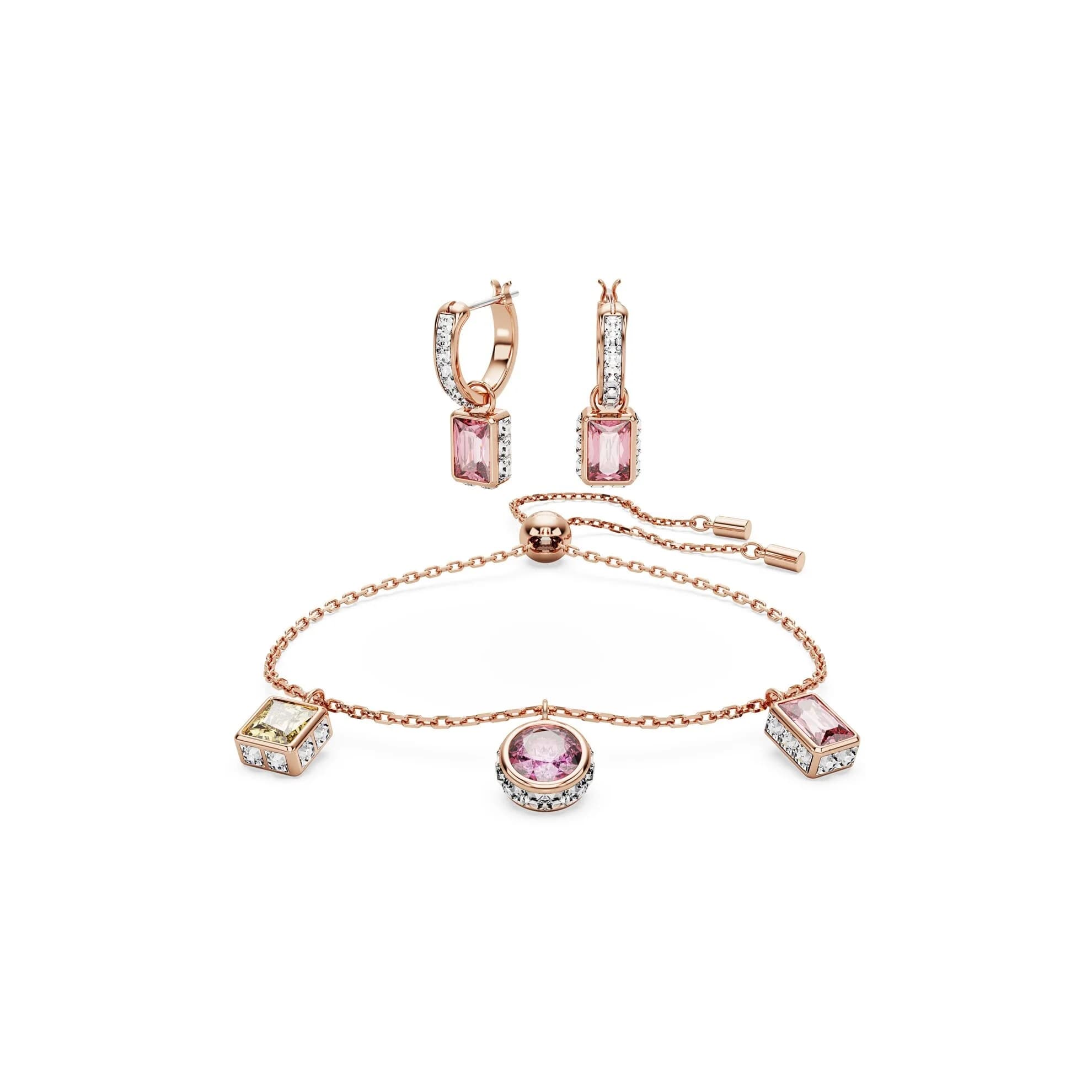 نیم ست چندرنگ سواروسکی اورجینال Swarovski Stilla Set 5662923 — تصویر ۳