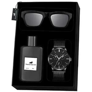 ست هدیه اکسسوری مردانه فرانک مارتین Frank Martin Man Accessories Gift Pack 30-007 — تصویر ۲